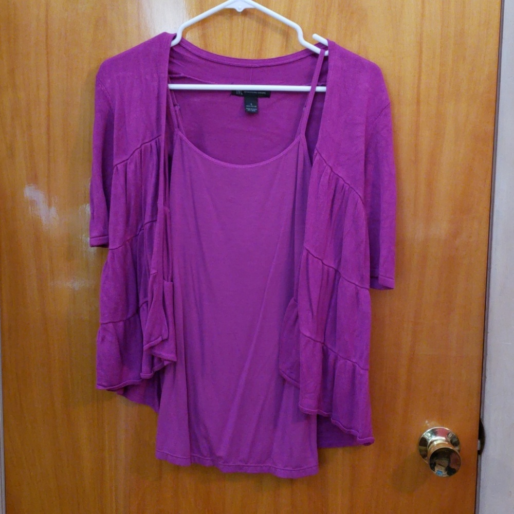 INC Sweater and Tank Set